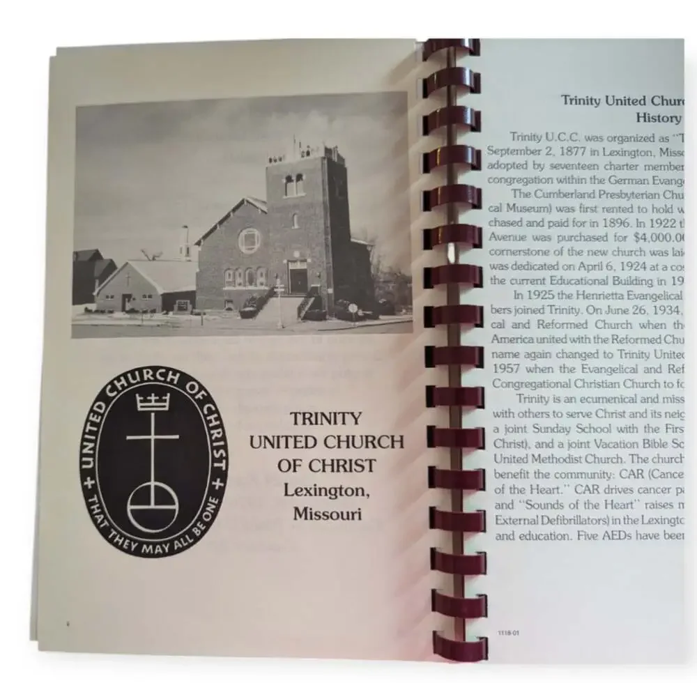 Sharing All Good Things Trinity United Church of Christ Recipe Book 2001